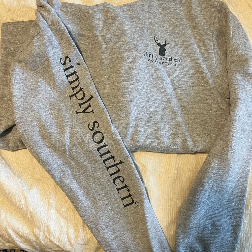 Simply Southern Hoodie grey
